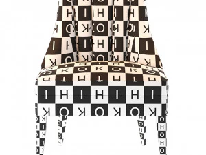 modern armchair kreslo velvet 3D Model