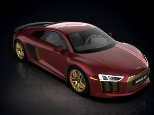 audi r8 3D 모델