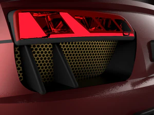 audi r8 3D Model