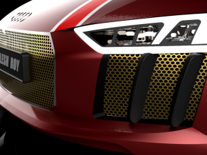 audi r8 3Dモデル