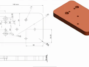 metal base 3D Print Model