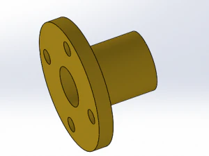 bearing support 3D Print Model