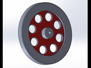 fly wheel 3D Print Model