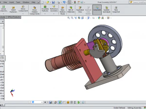stirling engine 3D Print Model