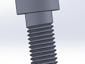 bullone a brugola Modello 3D