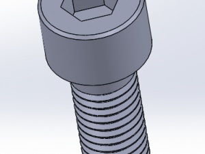 allen bolt Model 3D