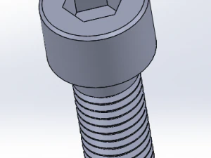 allen bolt 3D Model