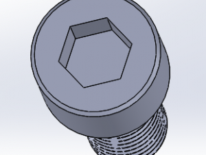 allen bolt Model 3D