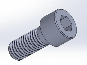 allen bolt 3D Model