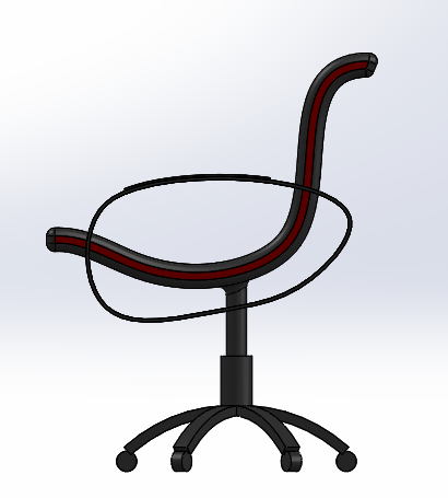 chair 3D Print Model .c4d .max .obj .3ds .fbx .stl .blend 