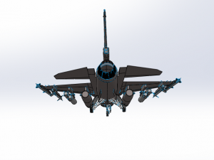 aircraft f16 Modèles 3D en vedette