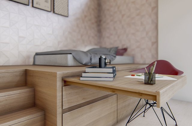 bedroom 03 - 3dnikmodels 3Dモデル .c4d .max .obj .3ds .fbx .stl .blend 