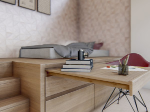 bedroom 03 - 3dnikmodels 3D Model