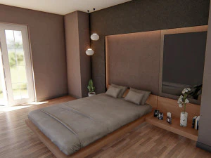 Schlafzimmer 04 - 3dnikmodels 3D Modell