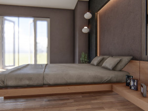bedroom 04 - 3dnikmodels 3D मॉडल