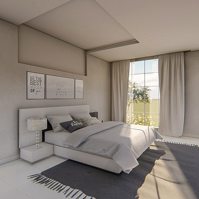 bedroom 05 - 3dnikmodels 3D 模型 .c4d .max .obj .3ds .fbx .stl .blend