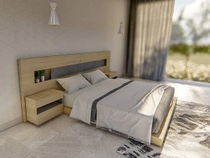 camera da letto 06 - 3dnikmodels Modello 3D