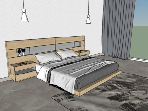 bedroom 06 - 3dnikmodels 3D Model