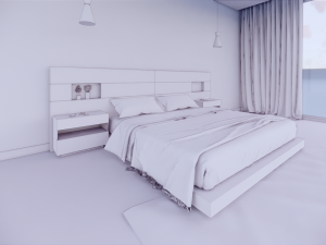 bedroom 06 - 3dnikmodels 3D Model