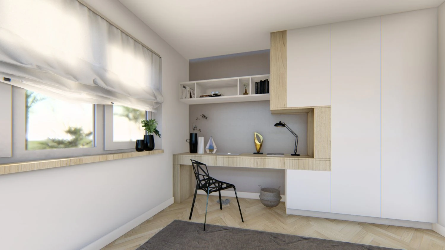 built-in desk 01 - 3dnikmodels 3D Model .c4d .max .obj .3ds .fbx .stl .blend 
