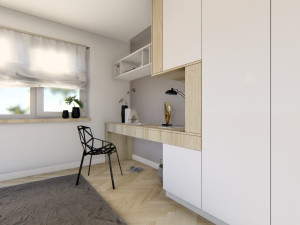 built-in desk 01 - 3dnikmodels Modello 3D