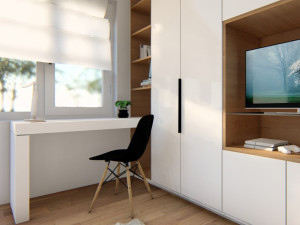 built-in desk 02 - 3dnikmodels 3D Model