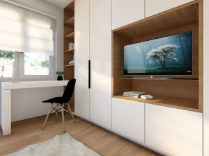 built-in desk 02 - 3dnikmodels 3D Model