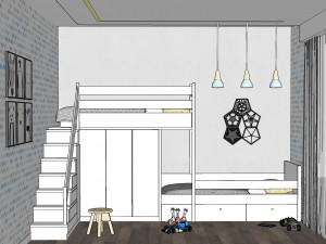 childroom 02 - 3dnikmodels 3Dモデル