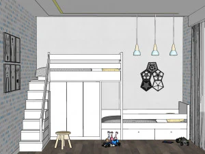 childroom 02 - 3dnikmodels 3D Model