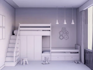 childroom 02 - 3dnikmodels 3D Model