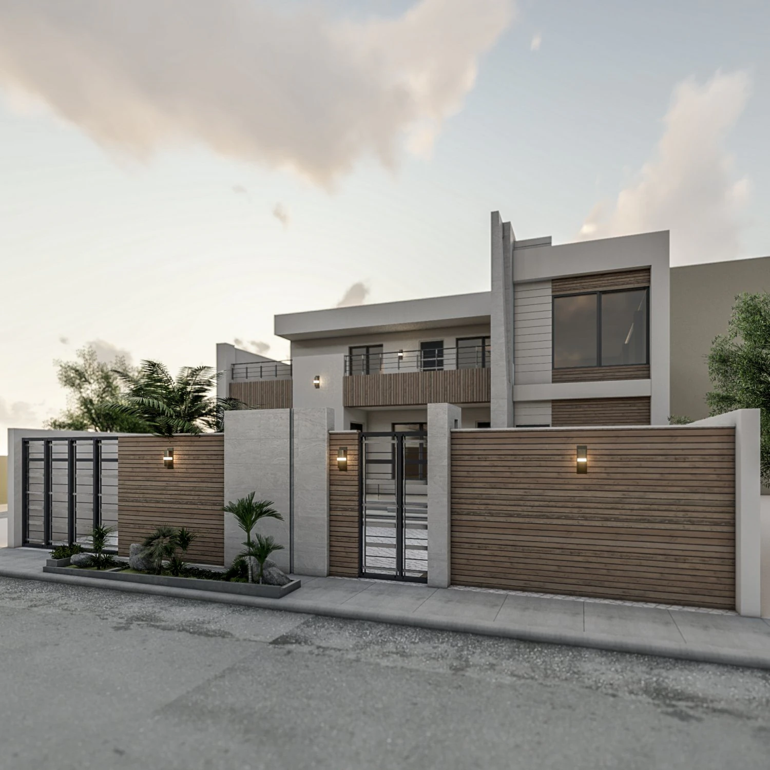 3dnikmodels villa 01 3D Model .c4d .max .obj .3ds .fbx .stl .blend 