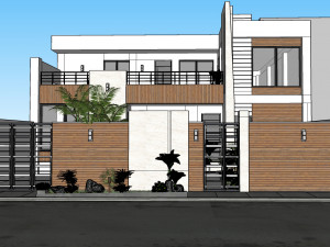 3dnikmodels villa 01 3D Model