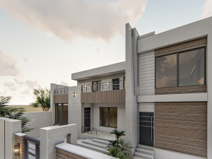3dnikmodels villa 01 3D Model