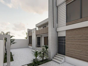 3dnikmodels villa 01 3D Model
