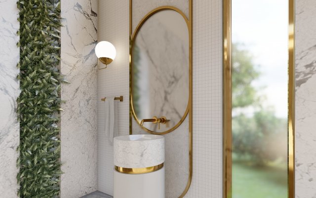 bathroom 16 3D 模型 .c4d .max .obj .3ds .fbx .stl .blend 