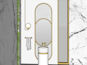 bathroom 16 3D 模型