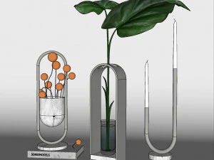 pot plant 02 3D Model