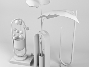 pot plant 02 Modelo 3D