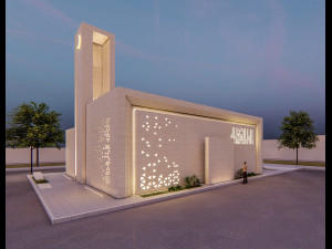 Mosque 01 3D 모델