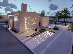Mosque 01 3D 모델