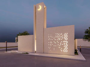 Mosque 01 3D Model