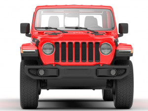 jeep gladiator rubicon 2020 3D Model