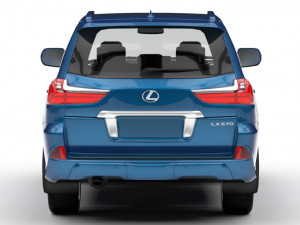 lexus lx 570 2017 Modèle 3D