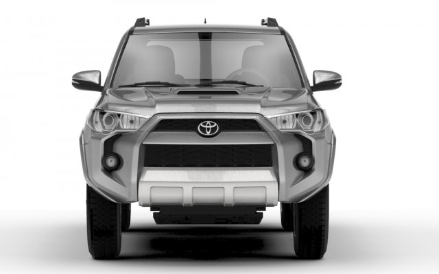 toyota 4runner sr5 2017 Model 3D .c4d .max .obj .3ds .fbx .stl .blend 