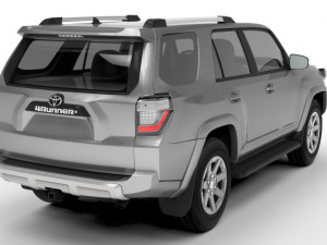 toyota 4runner sr5 2017 Model 3D