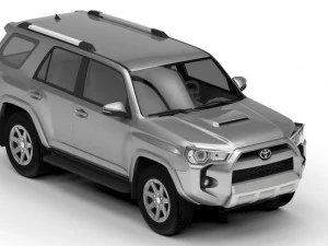 toyota 4runner sr5 2017 3D Model