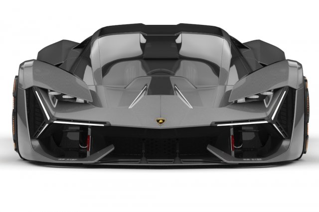 lamborghini terzo millennio 2018 3D Model .c4d .max .obj .3ds .fbx .stl .blend 