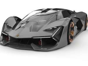 lamborghini terzo millennio 2018 3D Model