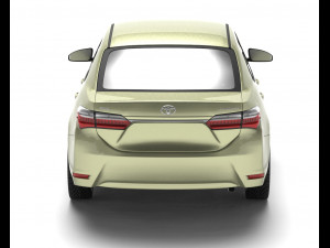 toyota corolla 2017 3D Model