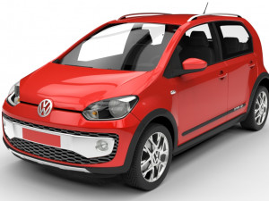 volkswagen cross up 2014 Model 3D